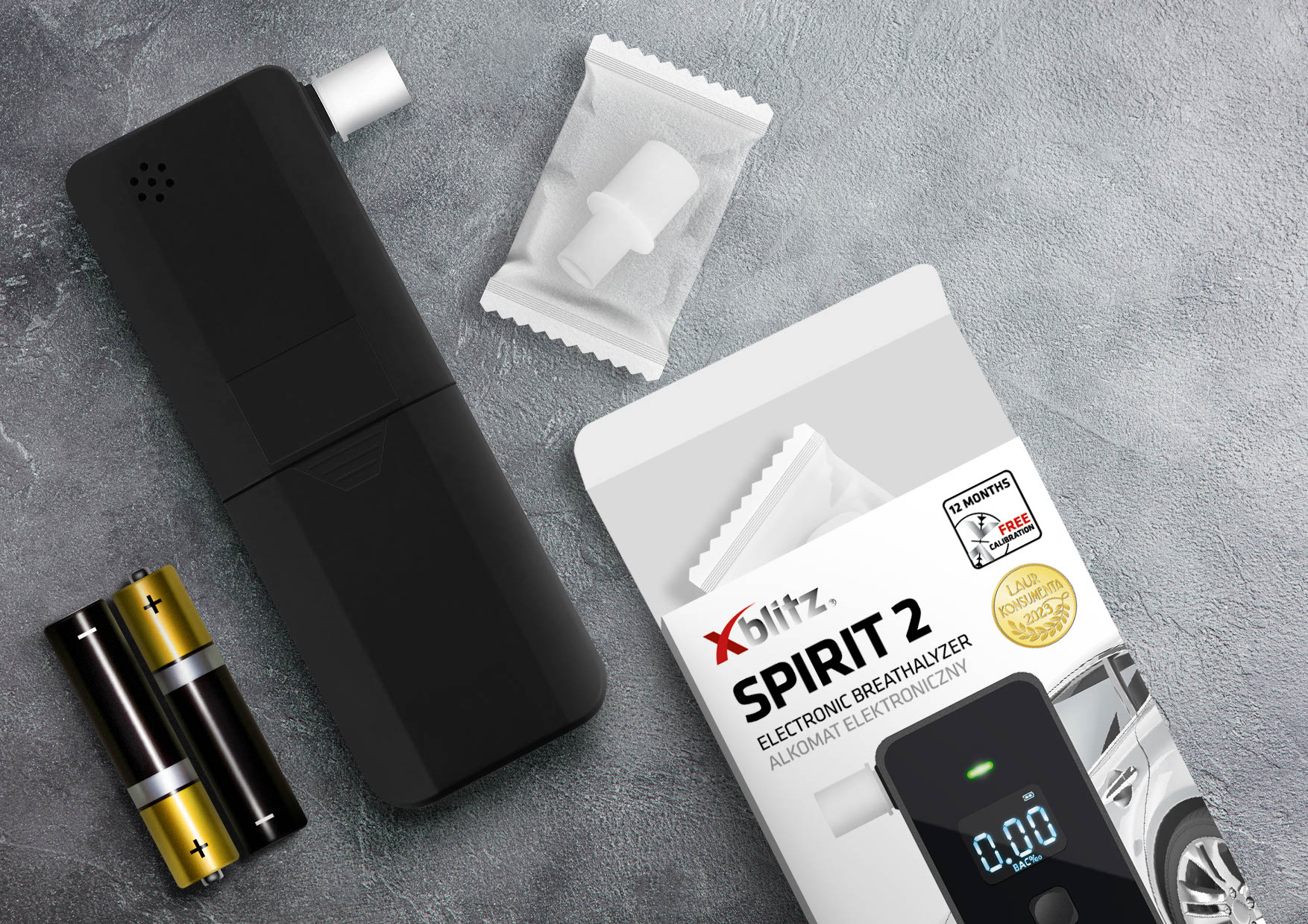 xblitz alkohol tester spirit2 obsah balení evtech_cz